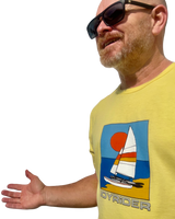 Orange Sun Catamaran T-Shirt