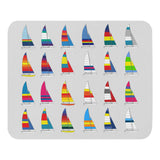 16 sail colours mouse pad